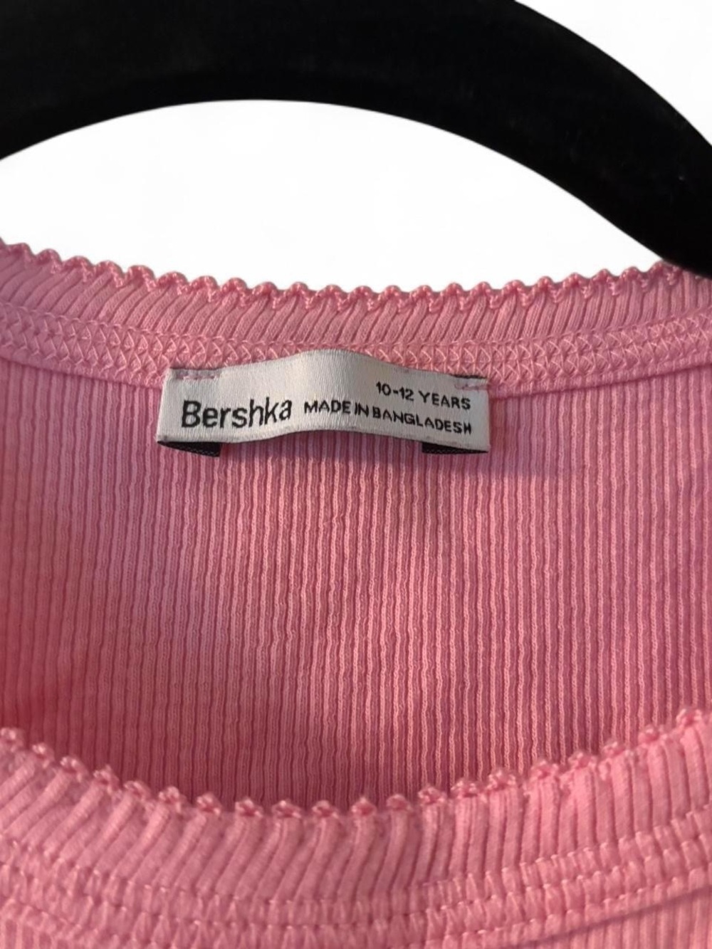 Bershka Pink Ribbed Tank - Picture 3 of 3